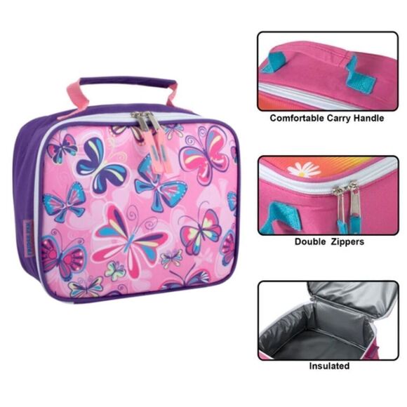 Kids Lunch Bag Fashionable Printed Lunch Bag - New - Picture 3 of 8